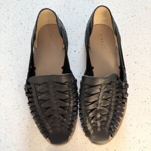 Nisolo Men's Huarache Sandal Black